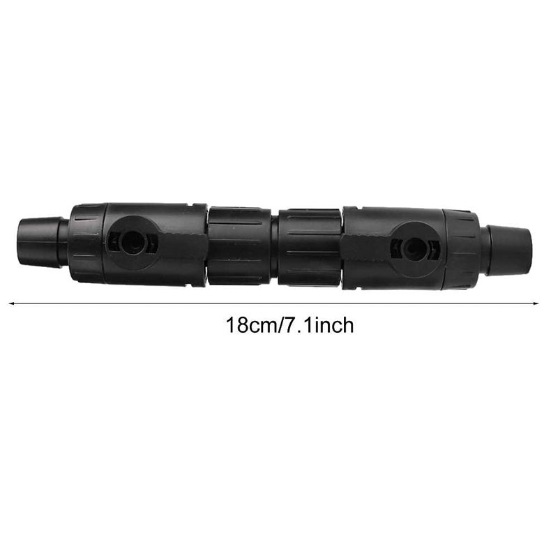 Tnfeeon Aquarium Hose Valve, Fish Hose Pipe Quick Release Connector Adapter Aquarium Filter Connector(16mm/0.6inch) - Image 3